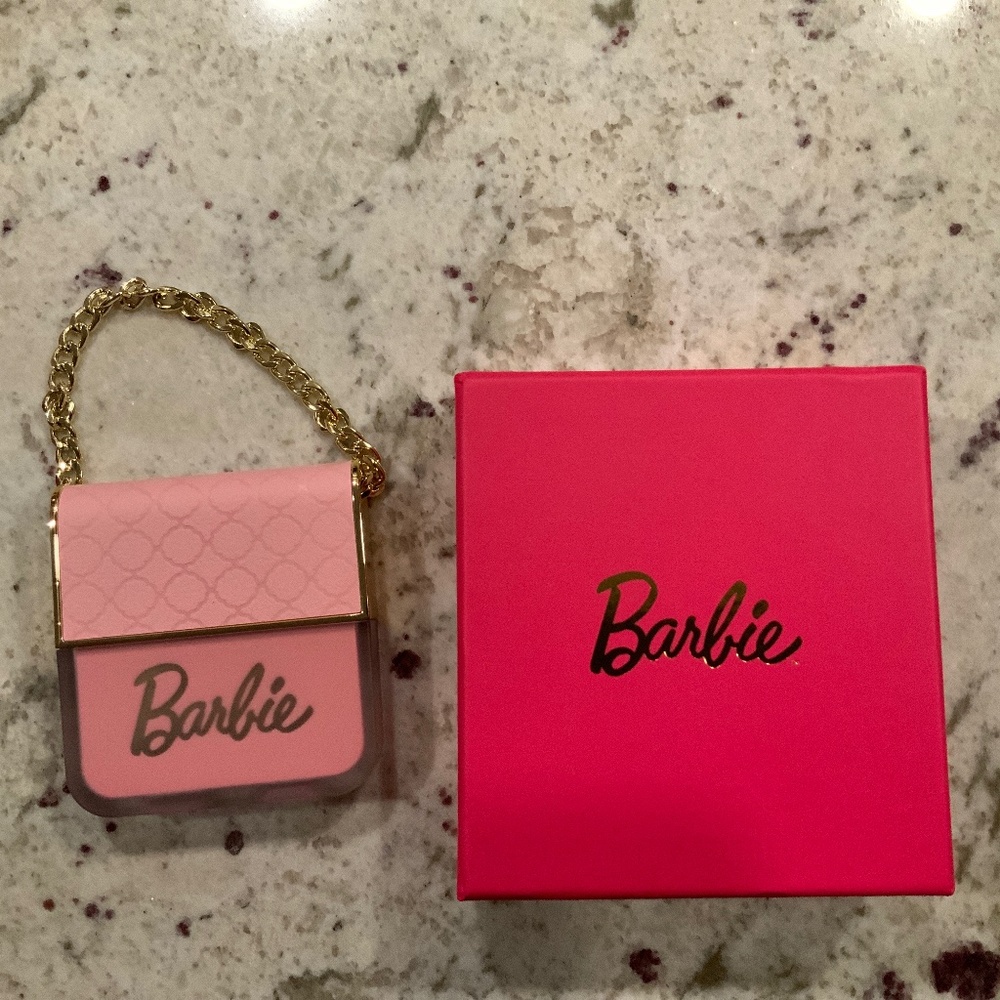 Barbie Bracelet Mini Purse Portable Phone Charger and Power Bank Pink